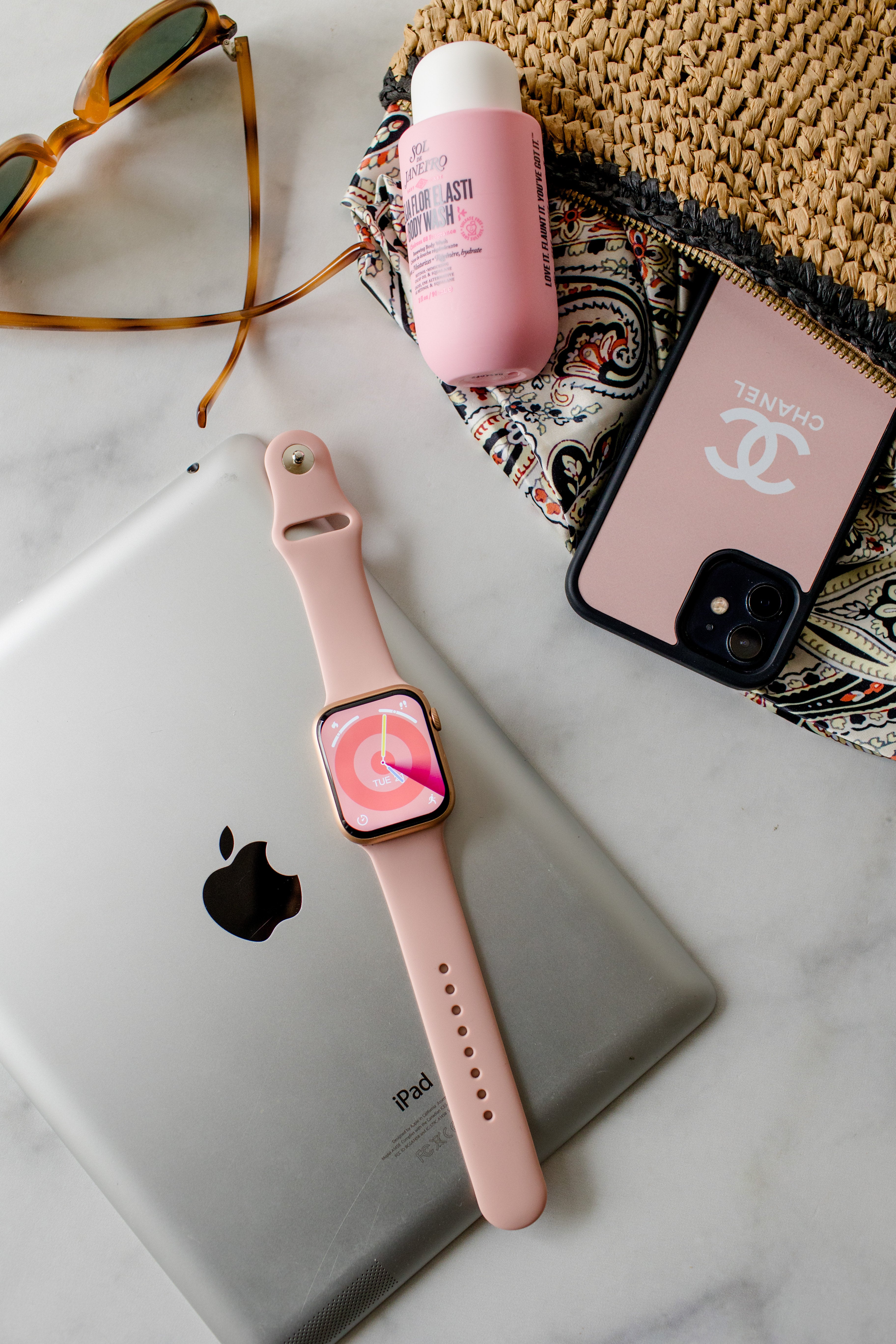 9 Plus Série 9 45mm Rosa