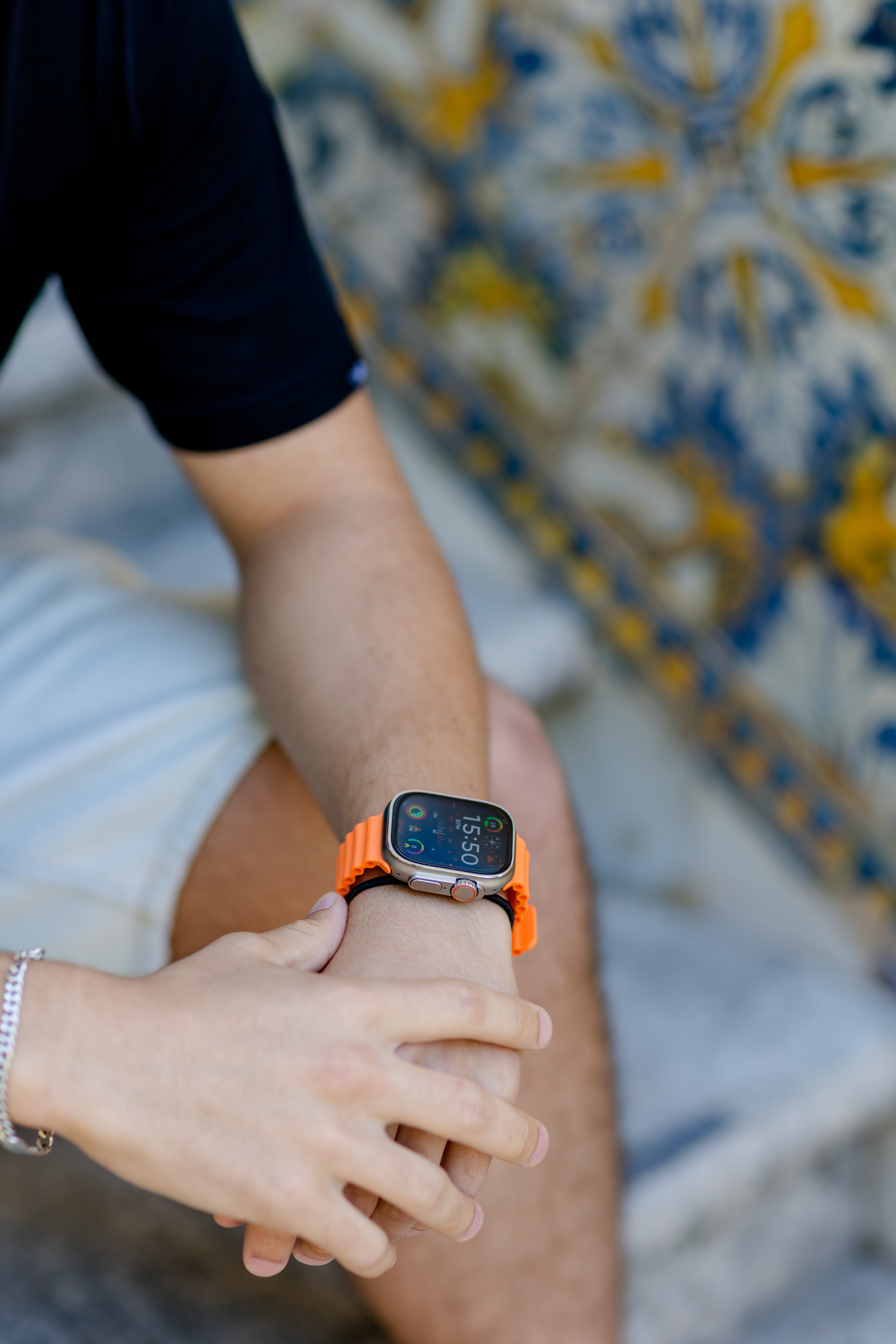 Ultra 9 Plus Série 9 49mm Laranja