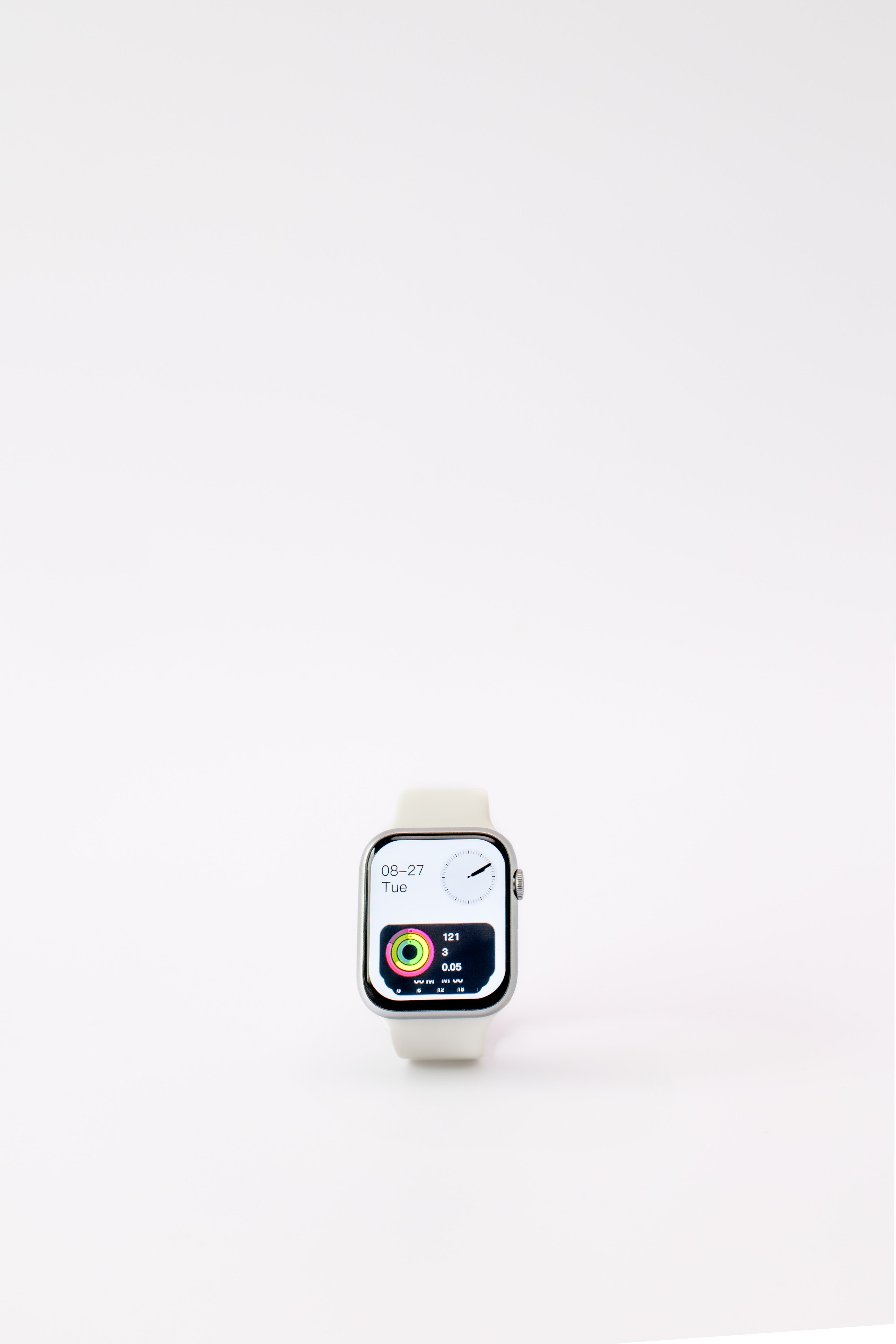 9 Plus Série 9 45mm Branco