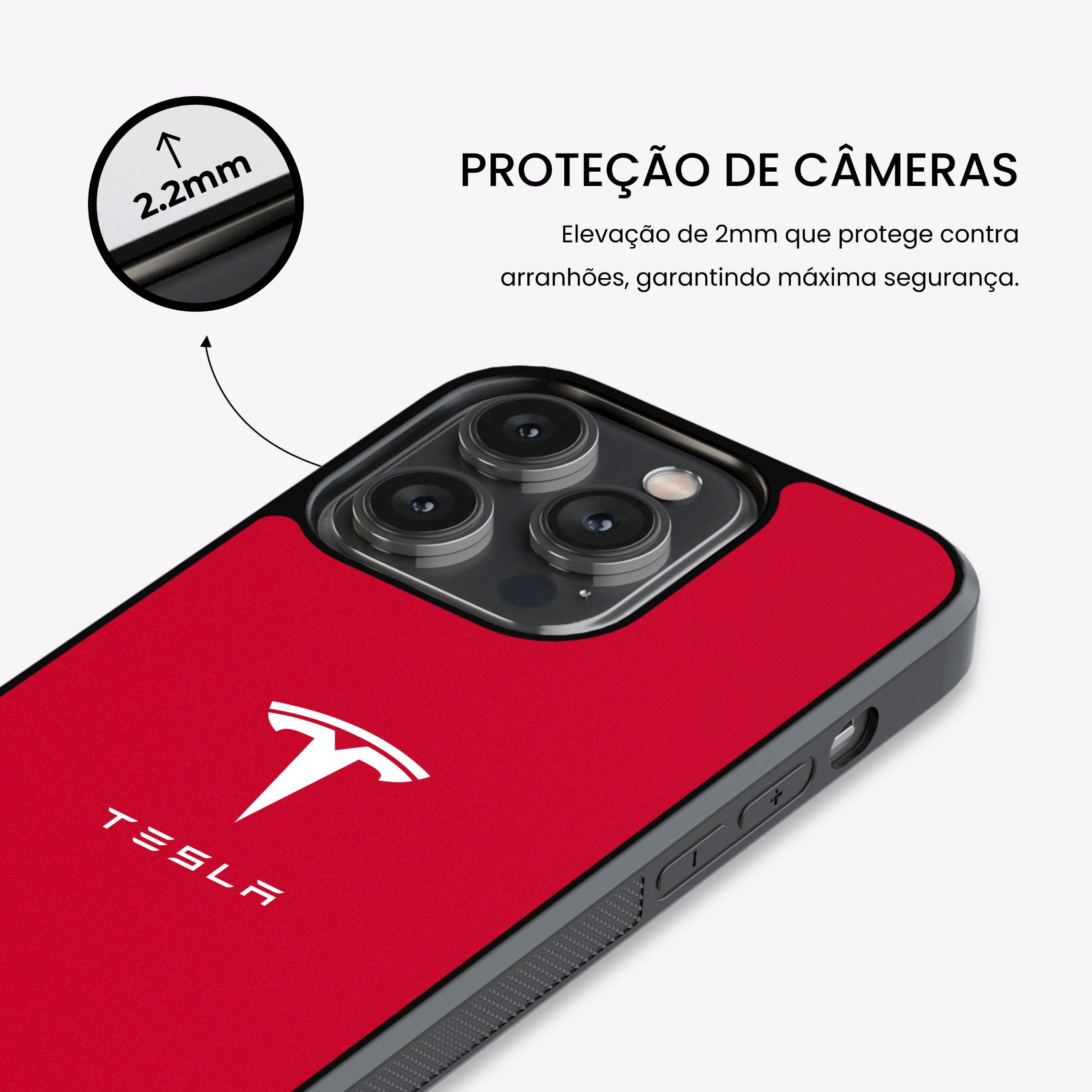 Tesla Vermelha Capa