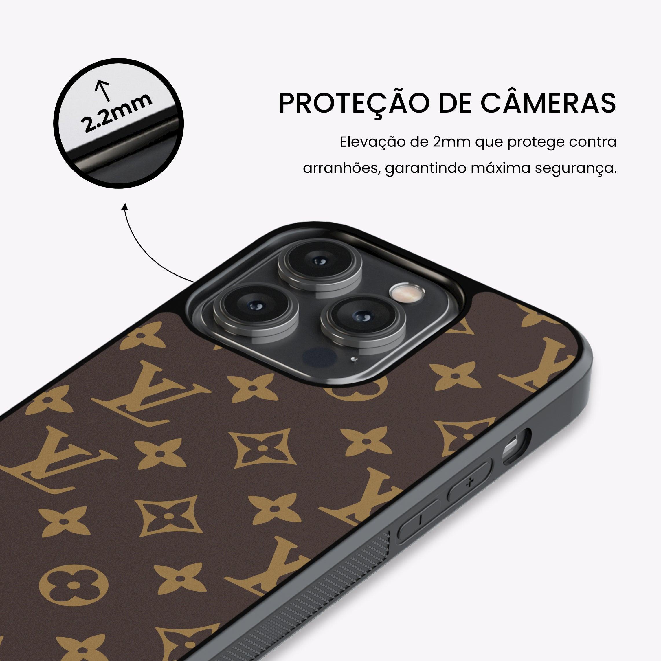 Louis Vuitton Castanha Capa